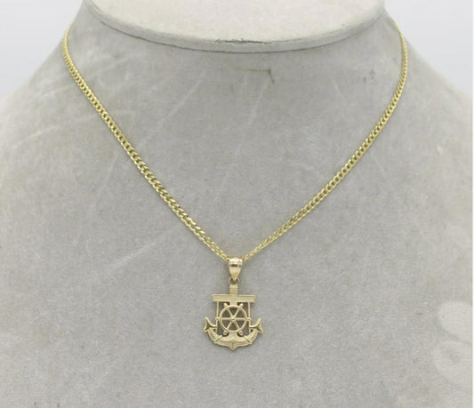 14K Chain With Pendant