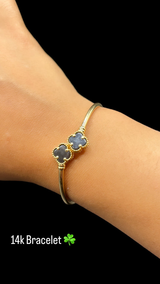 14k van cleff bracelet