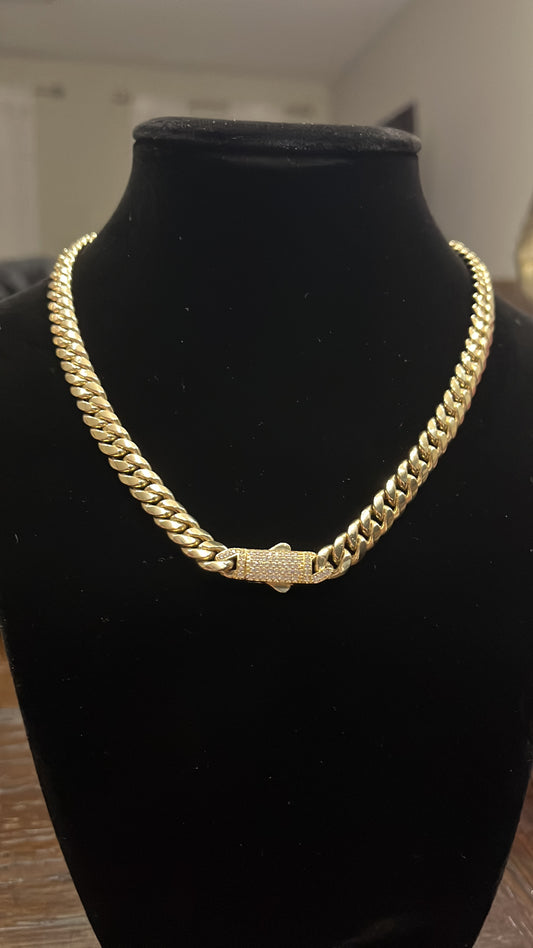 14k Women choker G/B