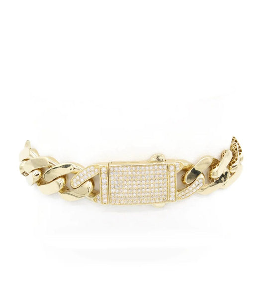 14K Hollow Ittallo Bracelet