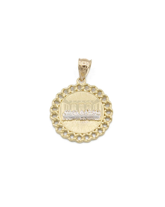 14K Last Supper Pendant